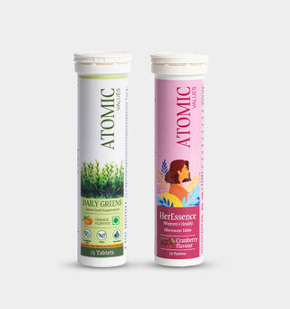 Nourish And Flourish Bundle - Daily Greens & HerEssence